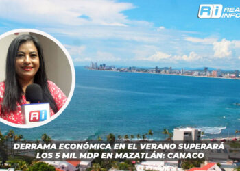 Derrama económica en el verano superará los 5 mil mdp en Mazatlán: CANACO