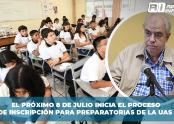 El próximo 8 de julio inicia el proceso de inscripción para preparatorias de la UAS
