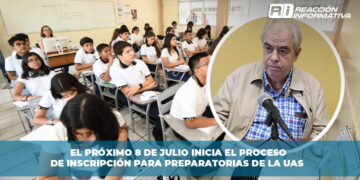 El próximo 8 de julio inicia el proceso de inscripción para preparatorias de la UAS