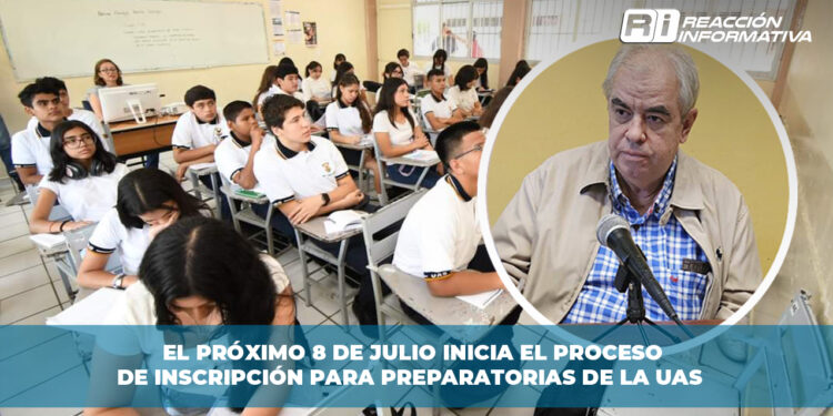 El próximo 8 de julio inicia el proceso de inscripción para preparatorias de la UAS