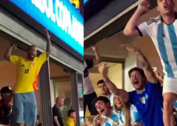 Maluma pelea con aficionados argentinos al final de la Copa América