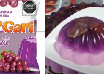 Gelatina D’Gari sabor uva: alertan sobre su consumo en niños, podría causar enfermedades graves