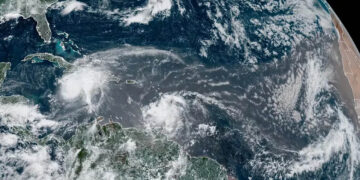 Ciclón Debby: así va la formación hoy, 6 de julio