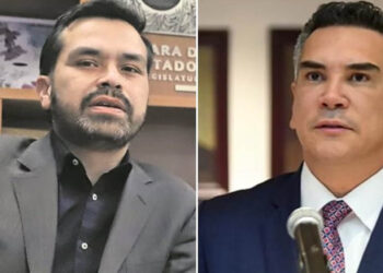Jorge Álvarez Máynez escéptico sobre renuncia de Alejandro Moreno a dirigencia del PRI