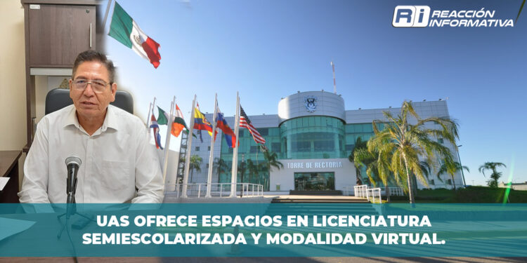 UAS ofrece espacios en licenciatura semiescolarizada y modalidad virtual