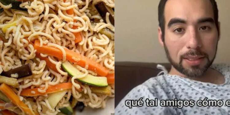 Come sopa instantánea y le quitan 20 centímetros del intestino: “Le puede pasar a cualquiera”