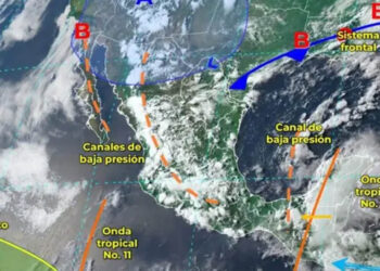 Se esperan lluvias en casi todo el país por el monzón mexicano y onda tropical 12