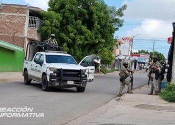 Tras intenso operativo por elementos del Ejército y Guardia Nacional, una mujer es detenida en Culiacán