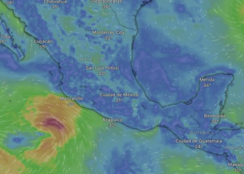 Cinco ciclones ‘RODEAN’ México al mismo tiempo; así se ven las tormentas tropicales | FOTO