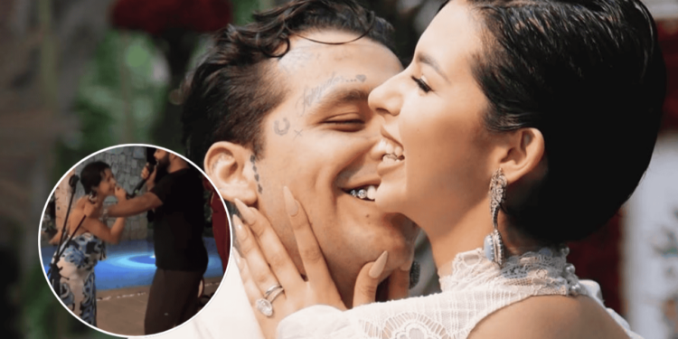 Ángela Aguilar aparece con VIENTRE abultado y presume medalla que revive el rumor de que está EMBARAZADA