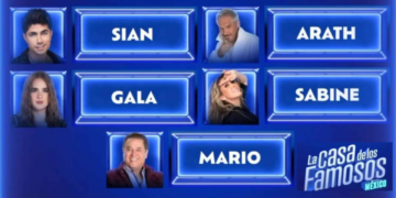 Sian, Arath y Gala Montes, entre los nominados de “La casa de los famosos México”