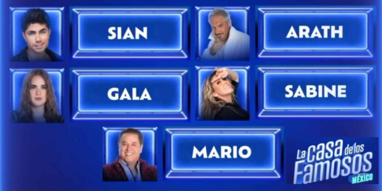 Sian, Arath y Gala Montes, entre los nominados de “La casa de los famosos México”