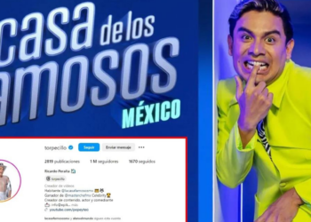 Instagram de Ricardo Peralta es reactivado y está a punto de perder 100 MIL seguidores