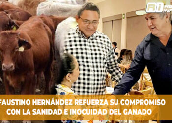 Faustino Hernández Refuerza su Compromiso con la Sanidad e Inocuidad del Ganado