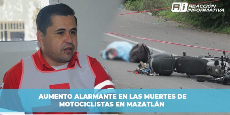 Aumento alarmante en las muertes de motociclistas en Mazatlán