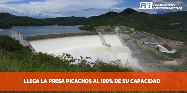 Presa Picachos rebasa el 100% de su capacidad