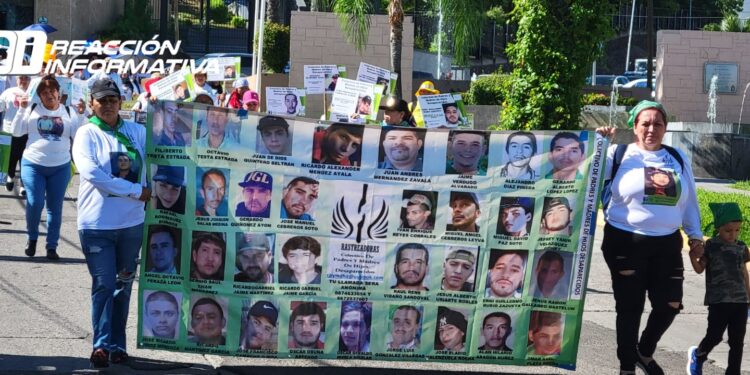 “¿Dónde están, Dónde están?”: Marchan familiares de desaparecidos