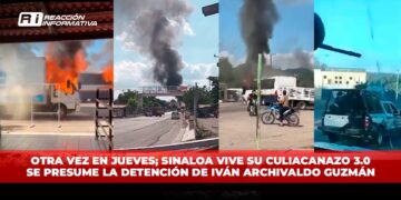 Otra vez en jueves; Sinaloa vive su Culiacanazo 3.0