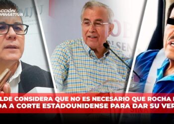 Alcalde considera que NO es necesario que Rocha Moya acuda a corte estadounidense para dar su versión de los hechos