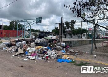 Cerros de basura “decoran” el parque de Doña Chonita en Mazatlán