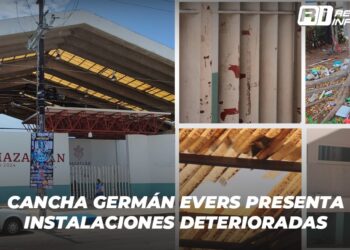 Cancha Germán Evers presenta instalaciones deterioradas