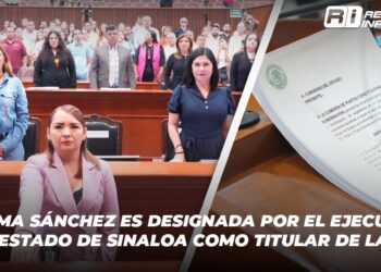 Zulema Sánchez es designada por el Ejecutivo del Estado de Sinaloa como Titular de la FGE