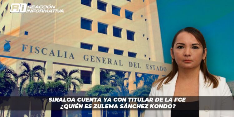 Sinaloa cuenta ya con Titular de la FGE ¿Quién es Zulema Sánchez Kondo?