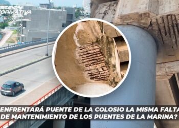 ¿Enfrentará Puente de la Colosio la misma falta de mantenimiento de los Puentes de la Marina?