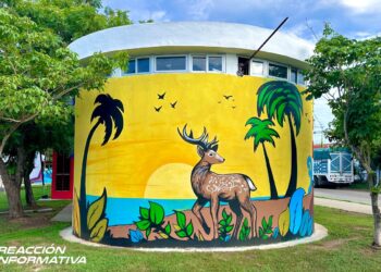 Con la finalidad de erradicar el grafiti, Gobierno pinta murales en el Parque Lineal; gastó 135 mil pesos