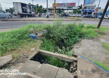 Robo de coladeras; el problema que no acaba en Mazatlán pero se sigue atendiendo