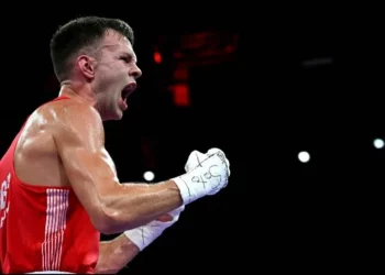 Así pelea el rival de Marco Verde, mexicano que ya aseguró medalla en París 2024
