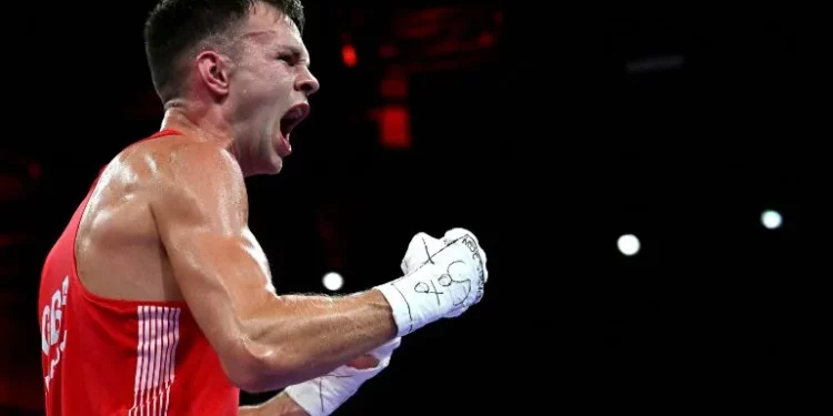 Así pelea el rival de Marco Verde, mexicano que ya aseguró medalla en París 2024