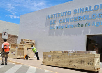 Ya llegó a Sinaloa el nuevo acelerador lineal que servirá para brindar tratamiento a pacientes oncológicos