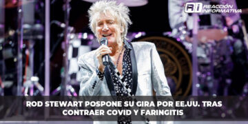 Rod Stewart pospone su gira por EU tras contraer Covid y faringitis