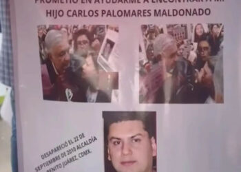 “López Obrador prometió entregarme a mi hijo y ahora no me quiere recibir”: madre buscadora Ana María Maldonado