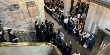 “Están mal”: AMLO sobre manifestación de trabajadores de la Suprema Corte