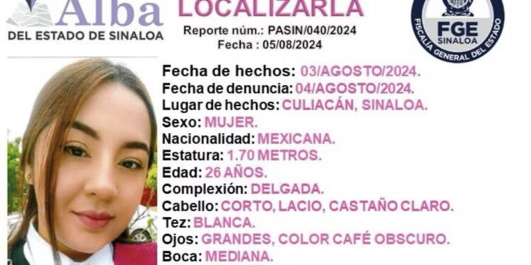 Identifican cuerpo encontrado en playa de Sinaloa; pertenecen a joven desaparecida el pasado 3 de agosto
