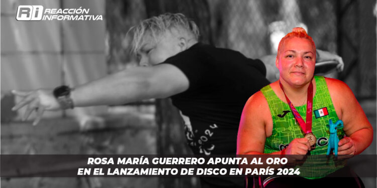 Rosa María Guerrero Apunta al Oro en el Lanzamiento de Disco en París 2024