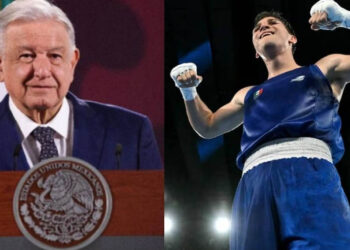 AMLO felicita al boxeador Marco Verde por pasar a la final en París 2024