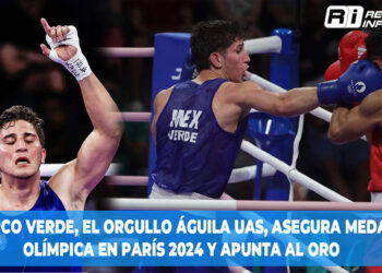 Marco Verde, el orgullo Águila UAS, asegura medalla olímpica en París 2024 y apunta al oro
