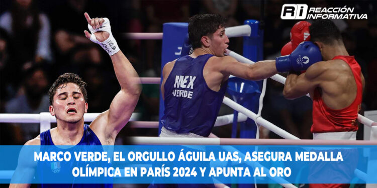 Marco Verde, el orgullo Águila UAS, asegura medalla olímpica en París 2024 y apunta al oro