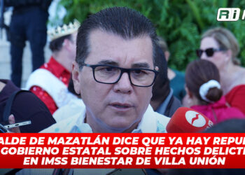 Alcalde de Mazatlán dice que ya hay repuesta del gobierno estatal sobre hechos delictivos en IMSS Bienestar de Villa unión