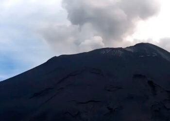 ¡Popocatépetl anda muy activo! Registra más de 6 horas de tremor
