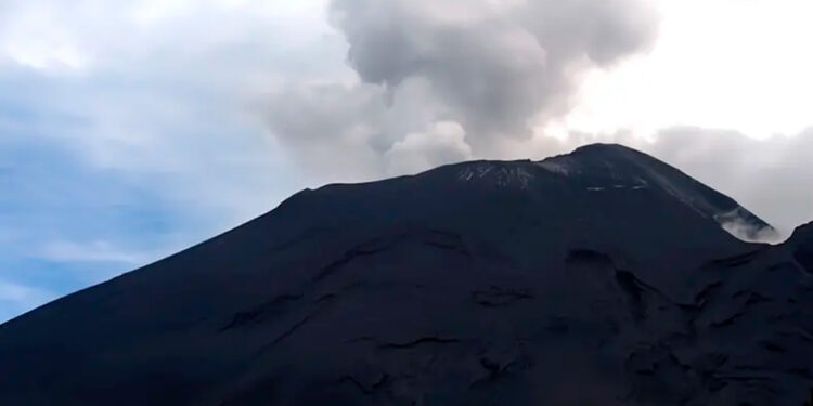 ¡Popocatépetl anda muy activo! Registra más de 6 horas de tremor