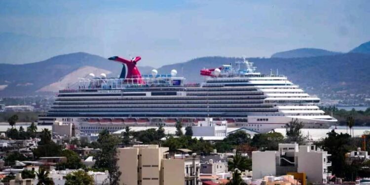 Siete cruceros arribarán en septiembre a Mazatlán