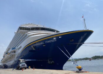 Arriba el crucero “Carnival Firenze” a Mazatlán con más de 4 mil pasajeros