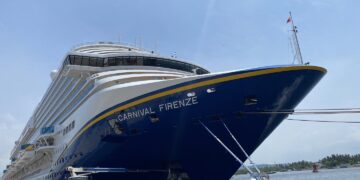 Arriba el crucero “Carnival Firenze” a Mazatlán con más de 4 mil pasajeros