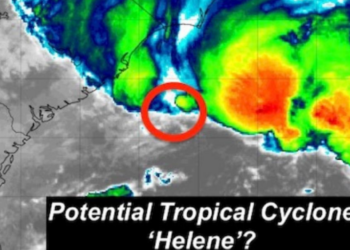 Huracán Helene: cómo va su formación hoy, 21 de septiembre 2024
