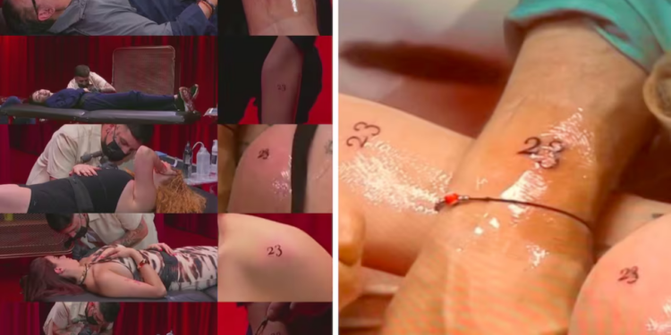 ¿Qué significa el número 23 que se tatuaron los integrantes del Team Mar en La Casa de los Famosos?