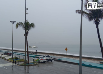 Chubascos tormentosos con cielo parcialmente nuboso se pronostica en Mazatlán